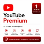 Youtube Premuim 1 Month Plan